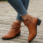 Vintage Spitzenschuh Stiefel R&B