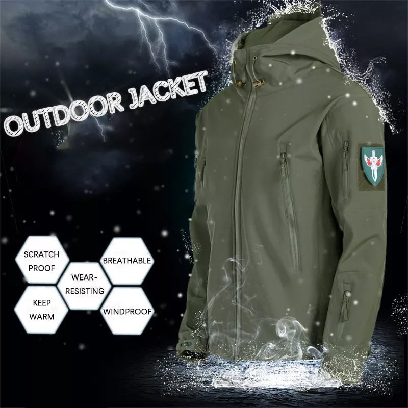 R&B | Wasserdichte Windjacke für Herren