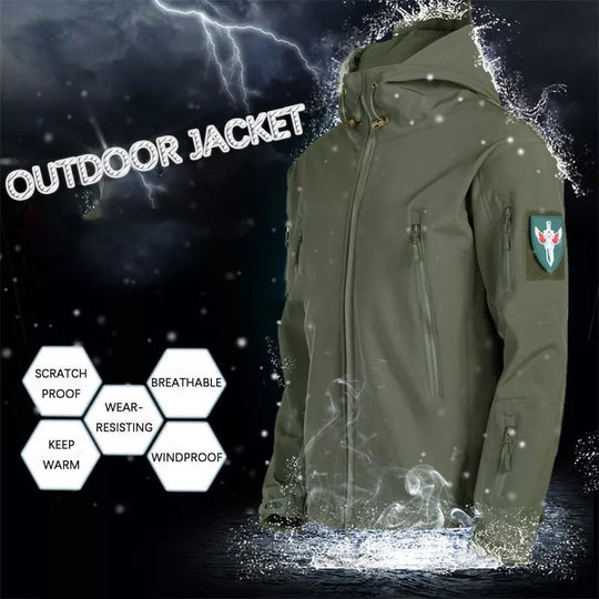 R&B | Wasserdichte Windjacke für Herren