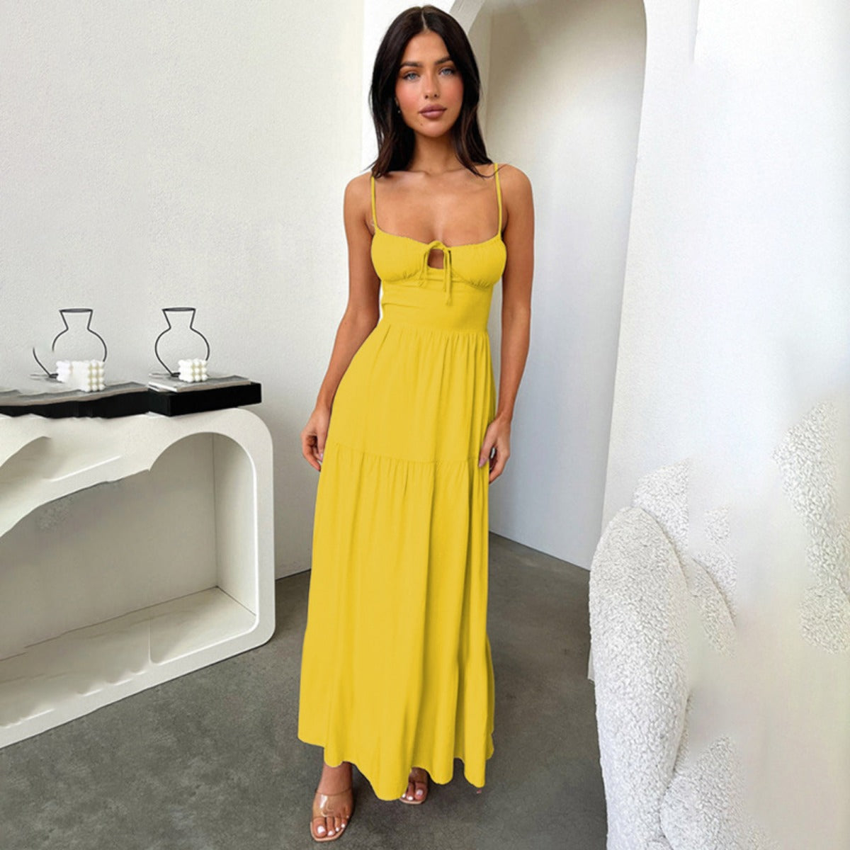 R&B | Kleid mit Hosenträgern und Neckholder