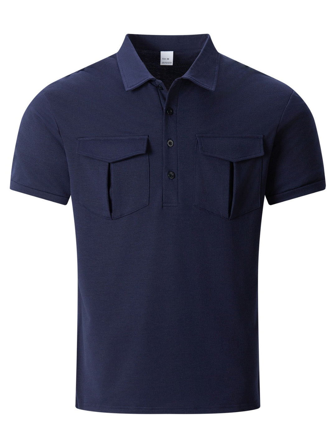 R&B | Poloshirt mit Doppeltasche und Revers