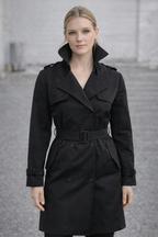 R&B | Trenchcoat mit Gürtel und Doppelknopf