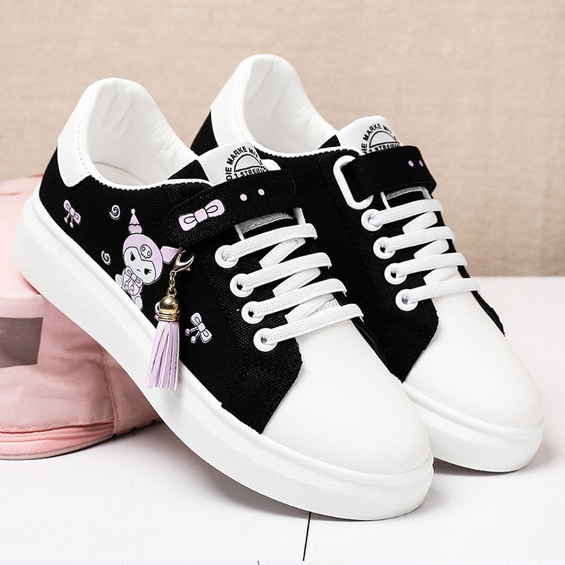 Canvas-Sneaker | Kawaii-Stil für alle Jahreszeiten