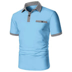 R&B | Farblich passendes POLO-Shirt mit Knöpfen