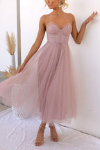 R&B | Modernes prinses chiffon Kleid