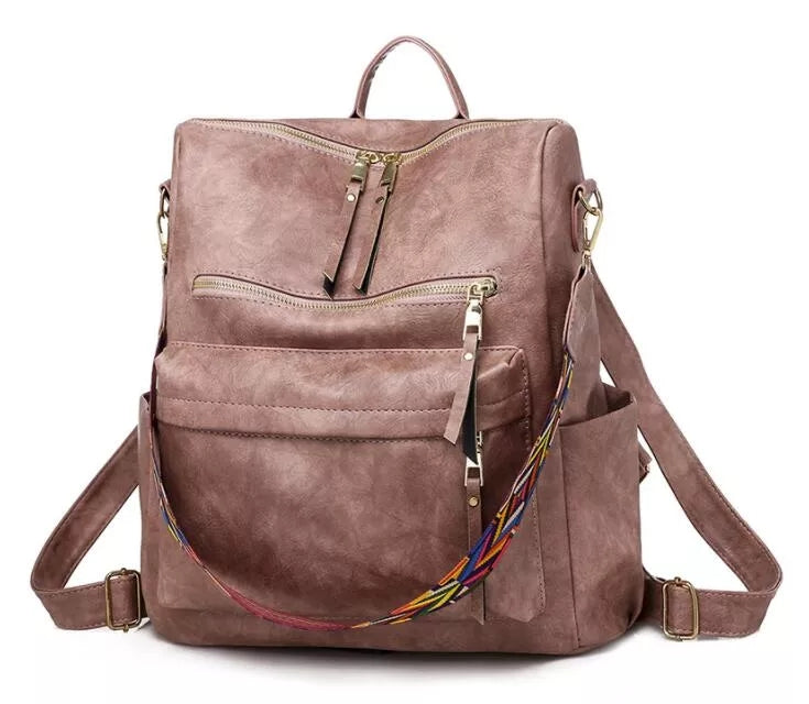 R&B | Eleganter Weicher Leder-Rucksack