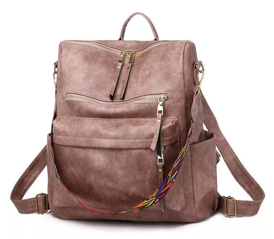 R&B | Eleganter Weicher Leder-Rucksack