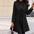 R&B | Lange Wollen Damenjacke Im Italienischen Stil