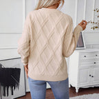 R&B | Einfarbiger Pullover Für Lässige Outfits
