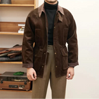 R&B | Luxuriöse Cordjacke für Herren im Herbststil