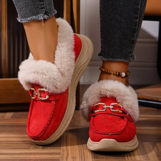 Damen-Winterstiefel mit Absatz R&B R&B