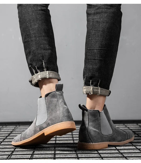 R&B | Wildleder Chelsea Boots für Herren Stilvoll & Nachhaltig
