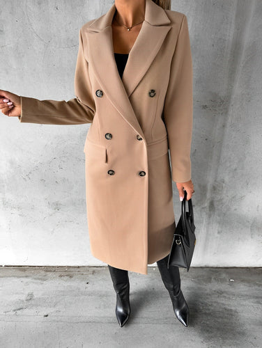 R&B | Damen Doppelreihiger Mantel