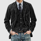 R&B | Stilvolles Vintage-Set Aus Blazer und Weste