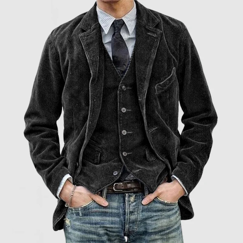 R&B | Stilvolles Vintage-Set Aus Blazer und Weste