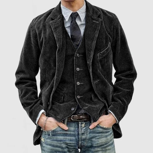 R&B | Stilvolles Vintage-Set Aus Blazer und Weste