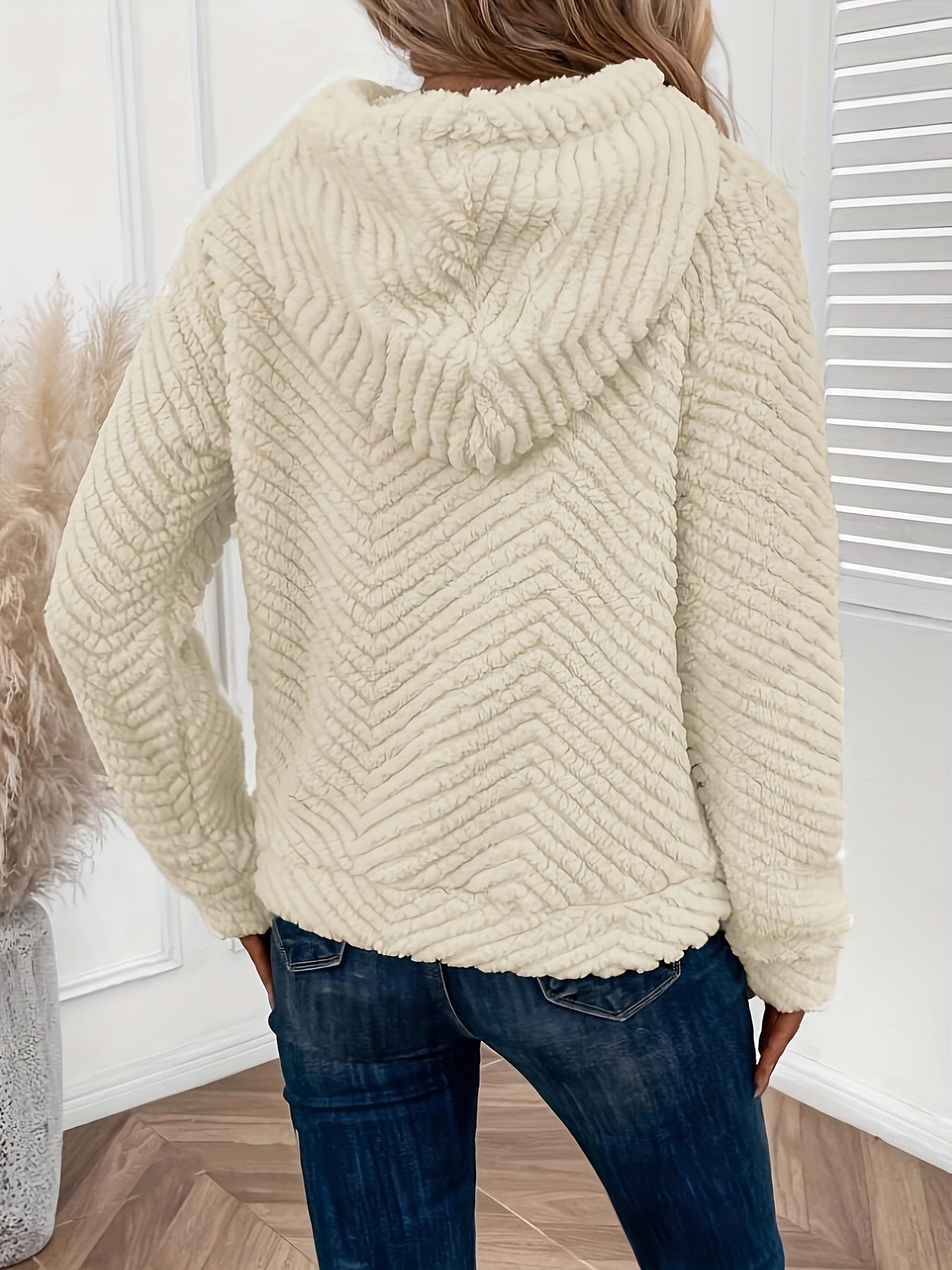 R&B | Weicher Kapuzenpullover Polyester Bequem und Trendy