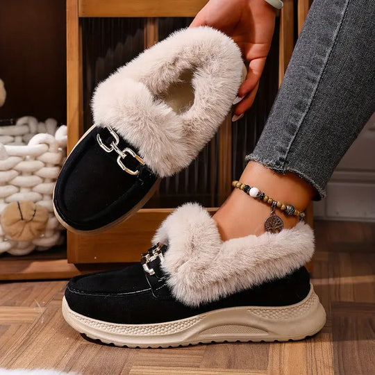 Damen-Winterstiefel mit Absatz R&B R&B