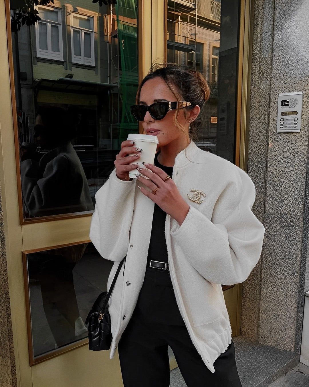 R&B | Herbst Bomberjacke Bequeme Passform Stilvoll und Warm