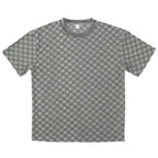 R&B | Schachbrettmuster Kurzarm-Shorts-Set