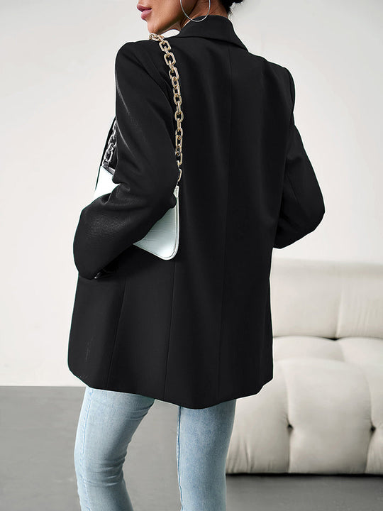 R&B | Reverskragen Langarm Blazer