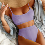 R&B | Bikini Bequemer Bikini mit High-Waist-Slip