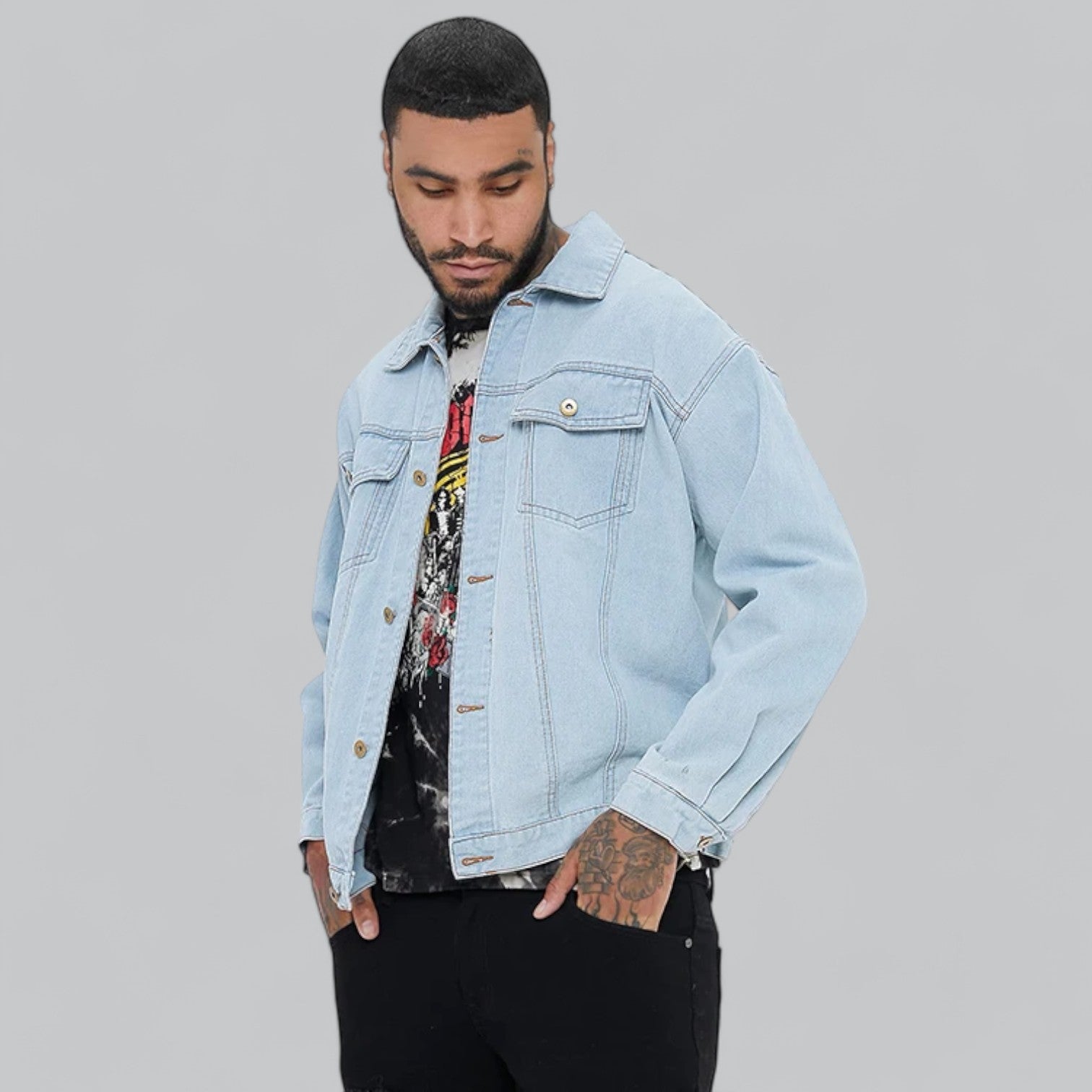 R&B | Bequeme Jeansjacke für Männer
