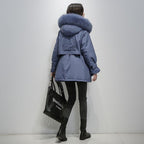 R&B | Winter Parka mit veganem Pelz für Damen umweltfreundliche Materialien
