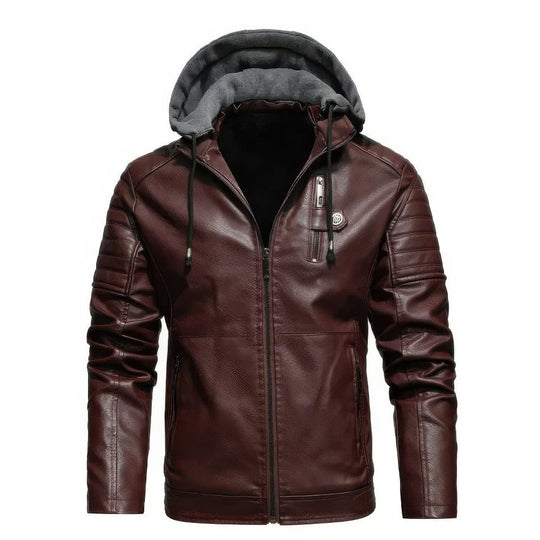 R&B | Winterjacke mit Kapuze für Herren - Luxus und Komfort