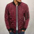 R&B | Bomberjacke diamantgequiltete Utility Bomberjacke