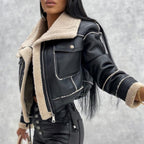 R&B | Winterjacke Schwarz
