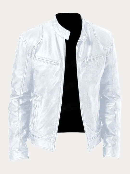R&B | Herren Klassische Lederjacke