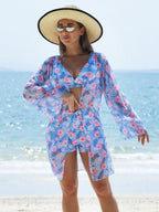 R&B | Bedrucktes dreiteiliges Bikini-Set