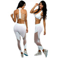 Damen Sportliches Outfit mit einzigartigem Cut-Out Design