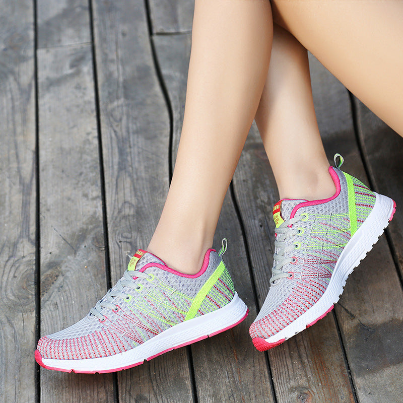 Damen Sportliche und atmungsaktive Fitness-Schuhe