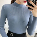 R&B | gerippter Wollpullover für Damen