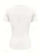 R&B | Rundhalsausschnitt Kurzarm T-Shirt