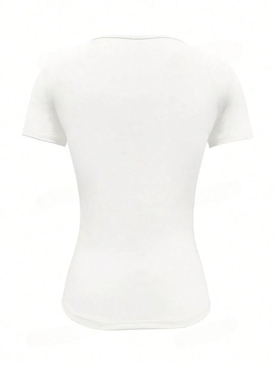 R&B | Rundhalsausschnitt Kurzarm T-Shirt