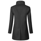 Damen modische Wolljacke R&B