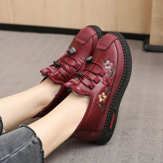 Gemma Leder Winter Sneaker | Stylisch & Bequem R&B