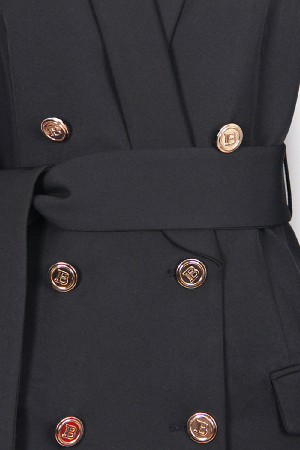 R&B | Blazer mit Bindegürtel Klassisch und Stilvoll