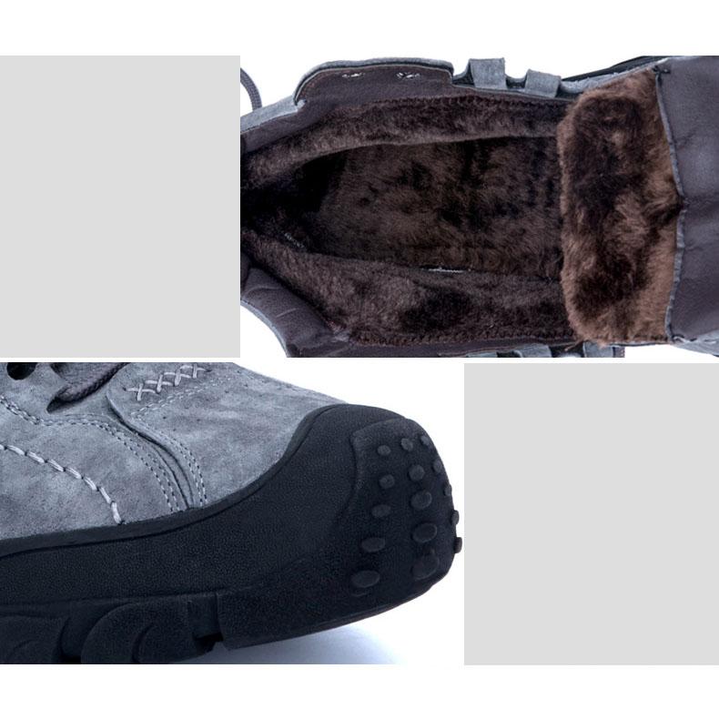 Warme und hohe Arbeitssicherheitsstiefel aus Winter Kaschmir und Stahlkappe R&B