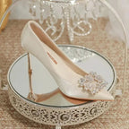 R&B | Brautschuhe Stiletto mit Strass