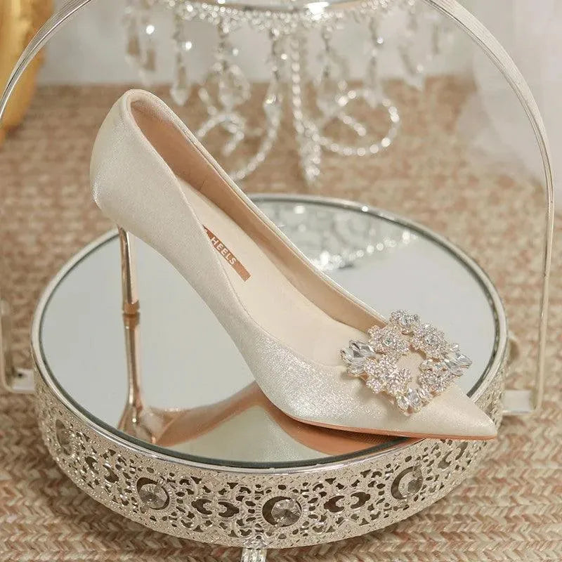 R&B | Brautschuhe Stiletto mit Strass