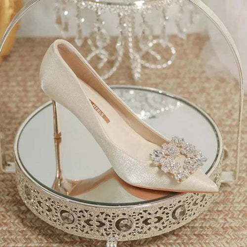R&B | Brautschuhe Stiletto mit Strass