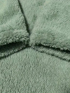 R&B | Lang Teddy Tunika mit Taschen Polyester Warm und Stilvoll
