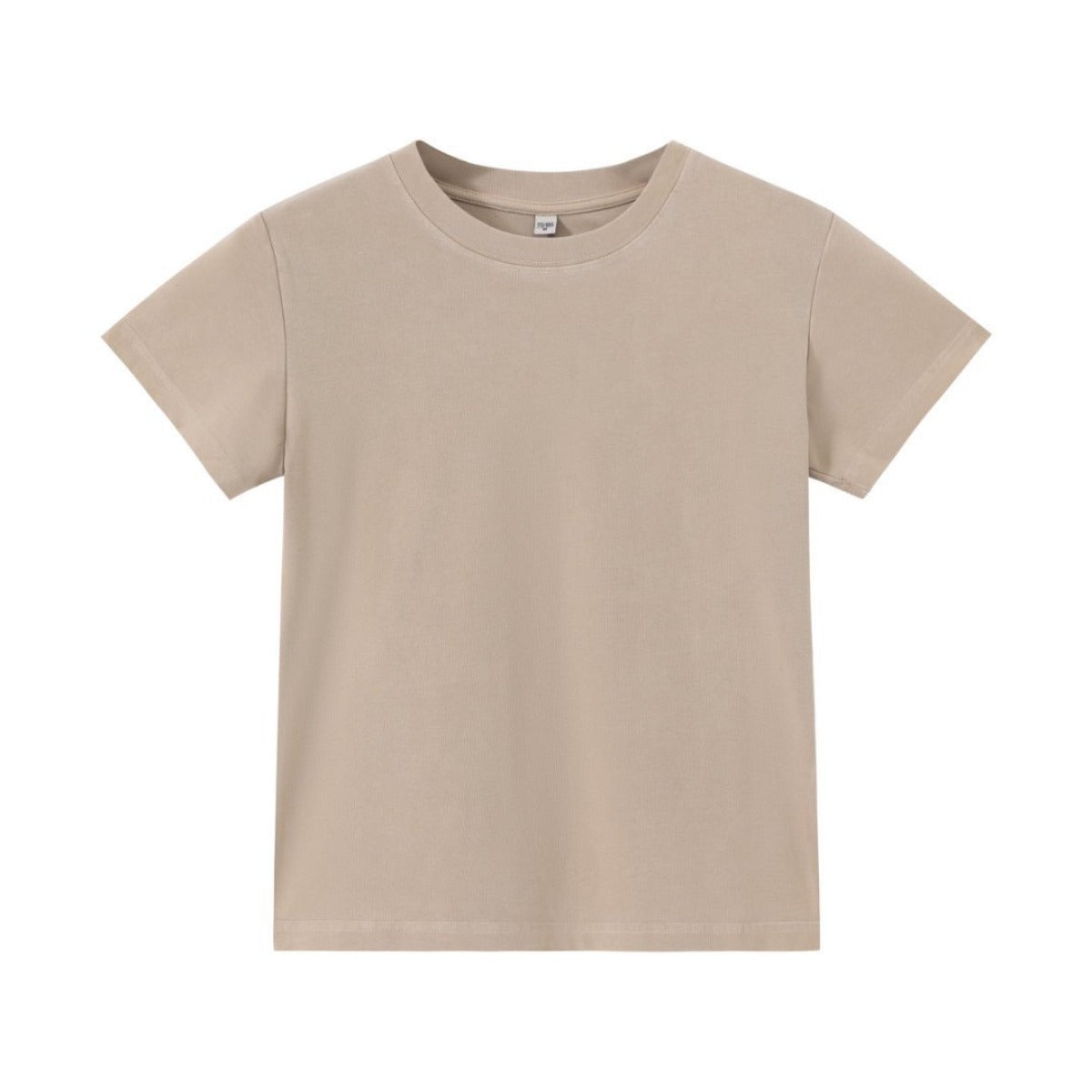 R&B | Schillerndes altes kurzes T-Shirt mit Färbung