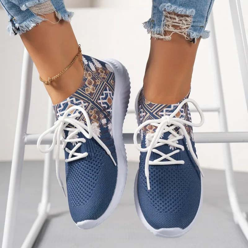 Atmungsaktive Freizeit-Strickschuhe R&B