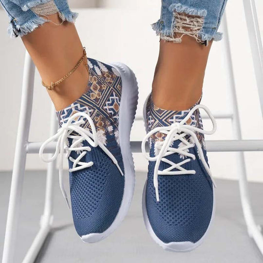 Atmungsaktive Freizeit-Strickschuhe R&B