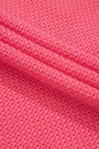 R&B | Zweifarbige Waffelstrickhemdjacke Baumwollmischung LR&Bendiger Komfort